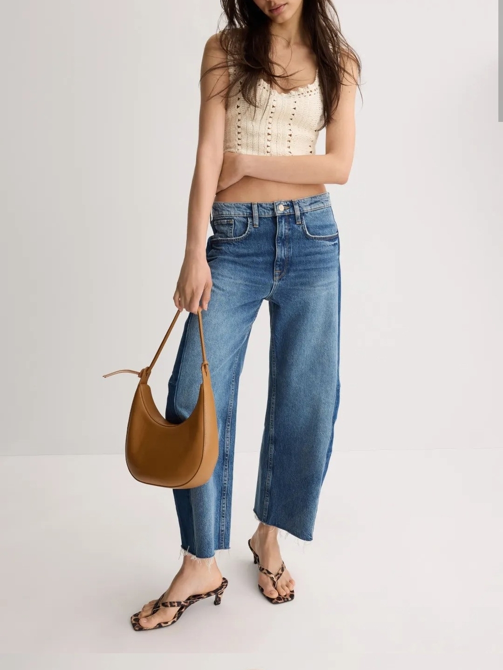 TRIARCHY WALKER MID-RISE CONSTRUCTED JEANS 100% Organic Cotton SIZE 27
